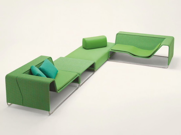 ISLAND - Sectional modular garden sofa by Paola Lenti - view 2